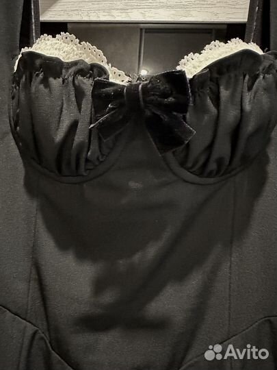 Платье черное lichi миди