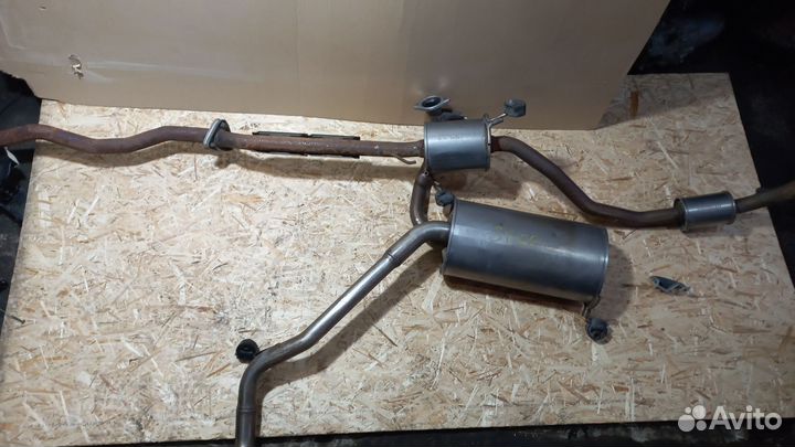 Глушитель трасса выхлоп Honda stepwgn 2010