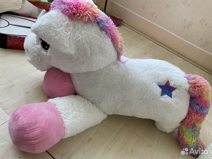 Пони единорог мягкая игрушка большая