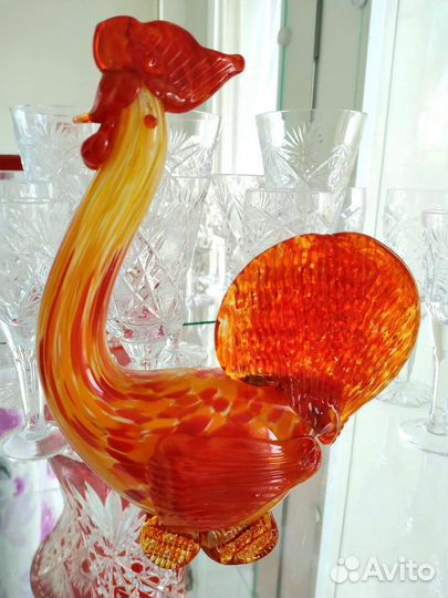 Петушок, стекло