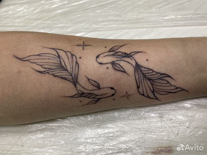 Модель на тату