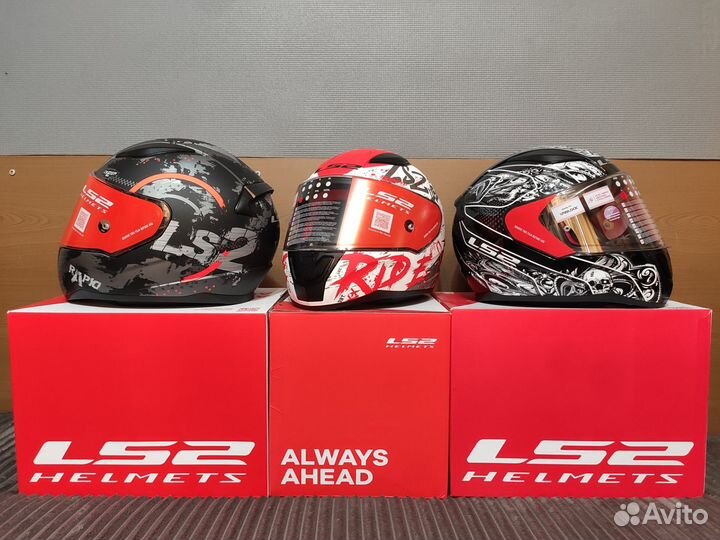 Мотошлемы из Европы