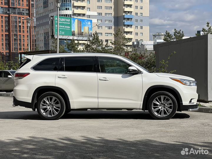 Toyota Highlander 3.5 AT, 2014, 129 000 км