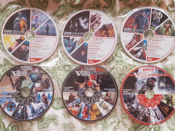 Игромания диски из журналов лот 36 штук