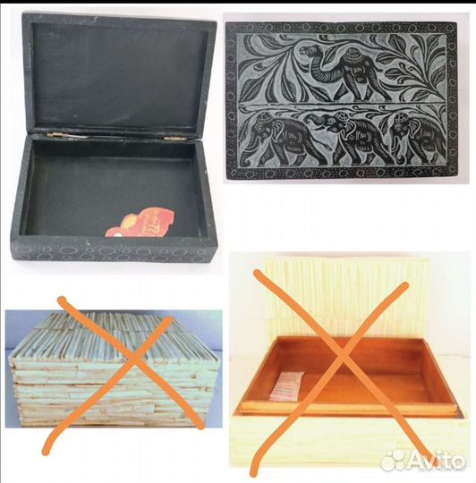 Шкатулка из кости 