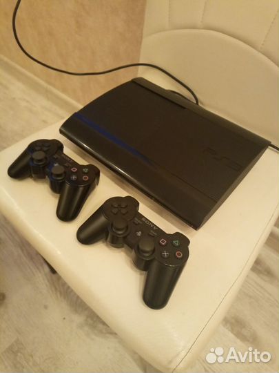 Sony ps3 super slim 500 гб, прошитая