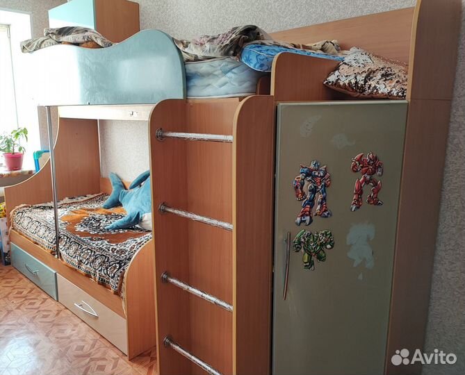 Детская кровать 2х ярусная