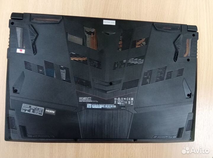 Ноутбук MSI GF75 10scxr-653XRU