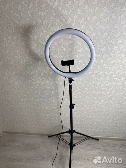 Светодиодная rgb кольцевая лампа 33 см