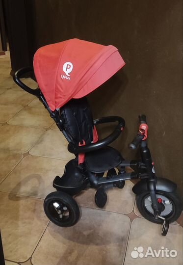 Складной трехколесный велосипед