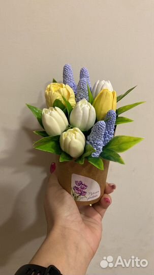 Букеты из мыла