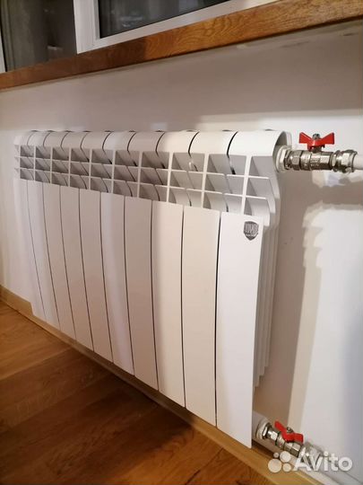 Замена/установка радиаторов/батарей отопления