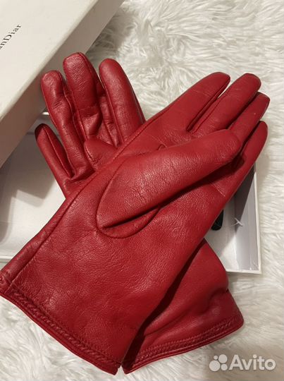 Перчатки кожанные