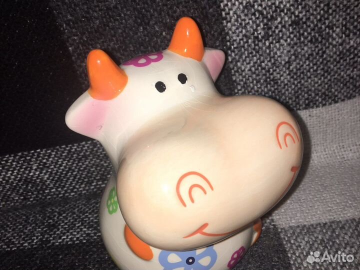 Копилка коровка