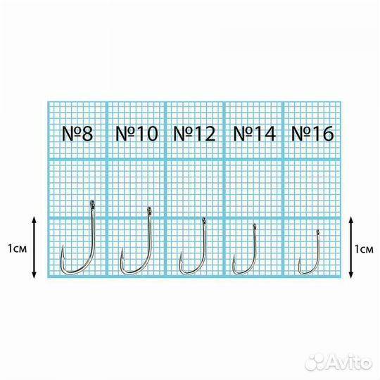 Крючок Dunaev Classic 210 #12 (упак. 10 шт)