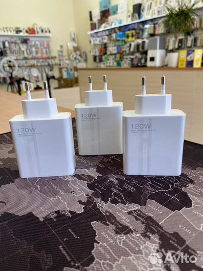 Сетевое зарядное Xiaomi MI 1USB 120W (MDY-13-EE)