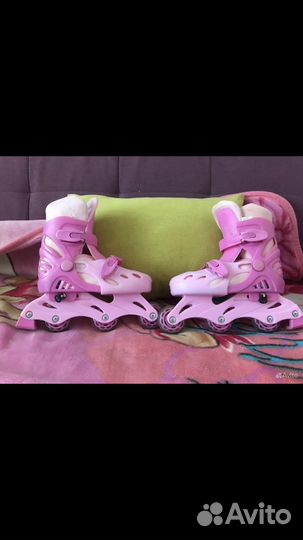 Роликовые коньки детские раздвижные