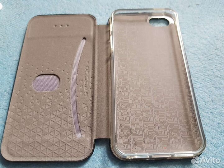 Чехол-Книжка (Противоударный) для iPhone 5/ 5s/ SE