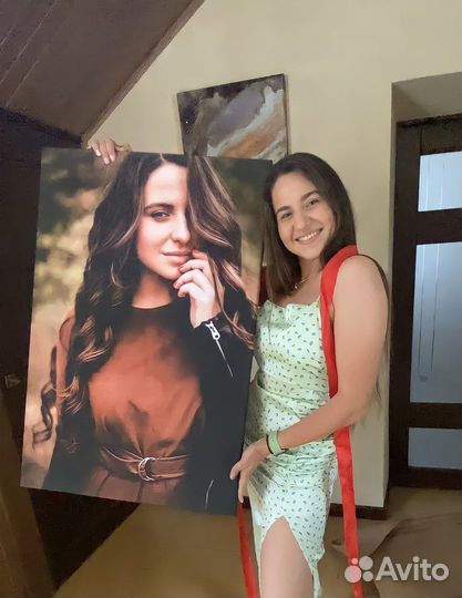 Портрет на холсте по фото