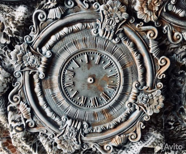 Гипсовое пано. Заготовка для творчества.Часы