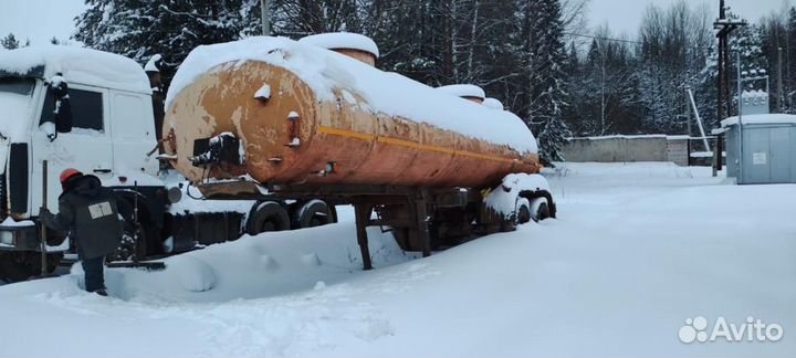 Полуприцеп химическая цистерна Нефаз 96741-10, 2003