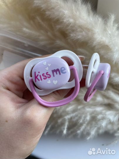 Соска пустышка avent 0 6