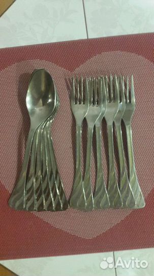 Столовый набор СССР из нержавейки