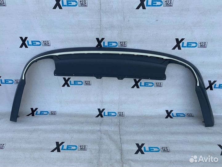 Диффузор заднего бампер Audi A8 стиль S8