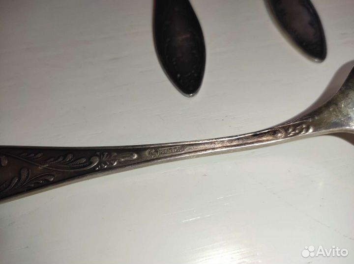 Комплект столовых ложек мнц олень