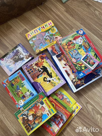 Пазлы детские