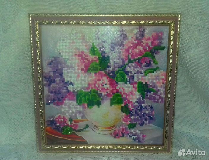 Картины бисерной и алмазной вышивкой