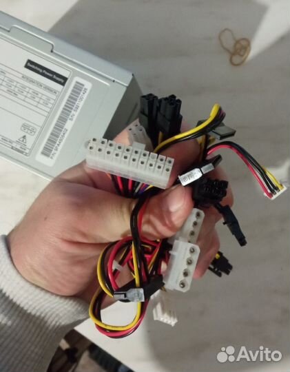 Блок питания FSP PNR-I 450W Новый, кабели