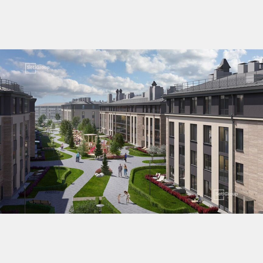 1-к. квартира, 34,2 м², 4/4 эт.