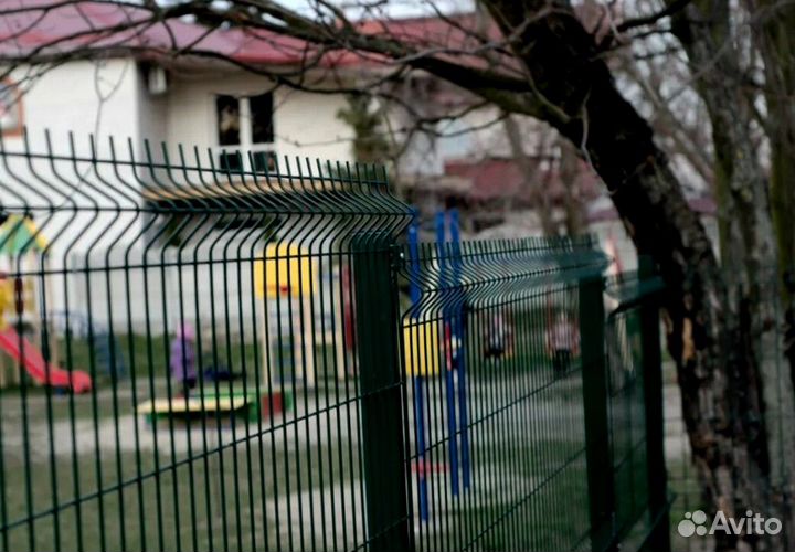 Забор из 3D сетки цена за метр замер бесплатно