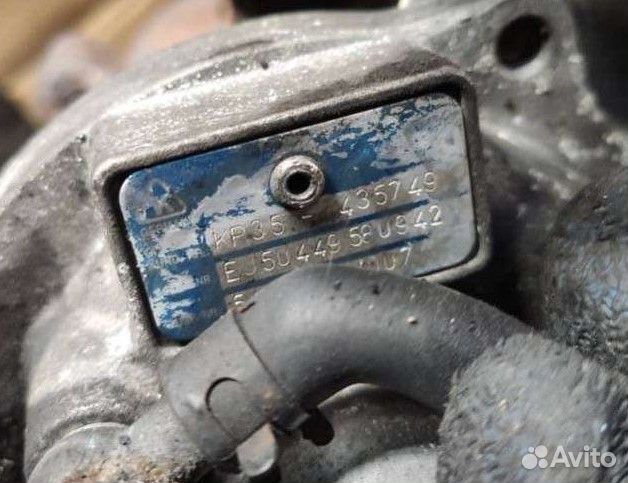 Турбина peugeot 206 2002 1.4 hdi Дизель KP35435749