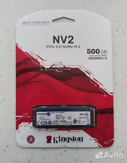M.2 NVMe накопители 256gb, 500gb, 1TB