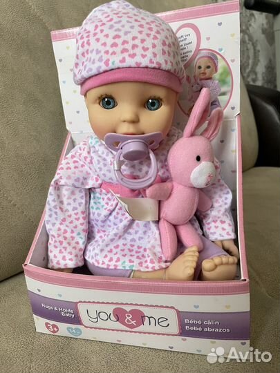 Кукла пупс новая 35 см в упаковке