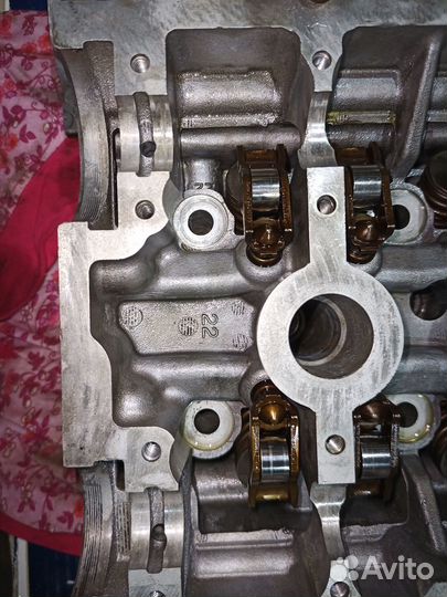 Головка блока цилиндров гбц Renault K4M 1.6 16v