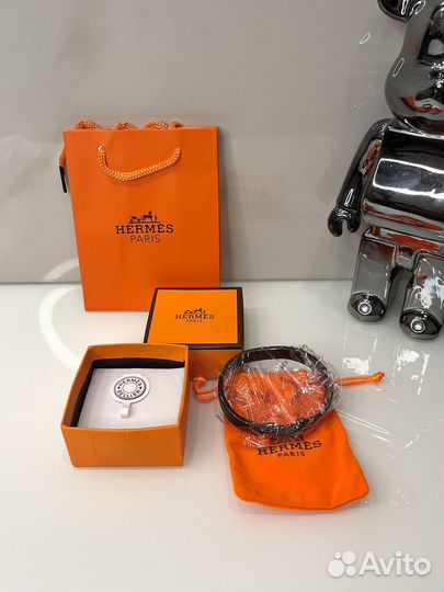 Браслет Hermes Black Samurai