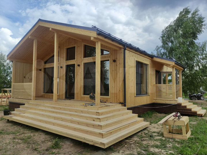 Дом 88,5 м² на участке 10 сот.