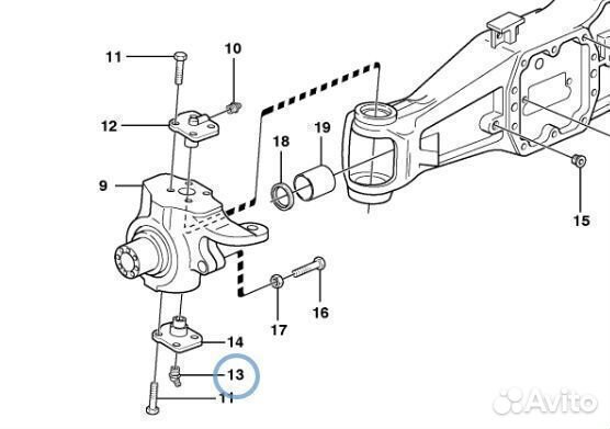 85805983 Масленка тавотница в шкворень