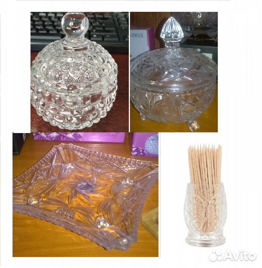 Конфетница. Шкатулка. Блюдо. Вазочка