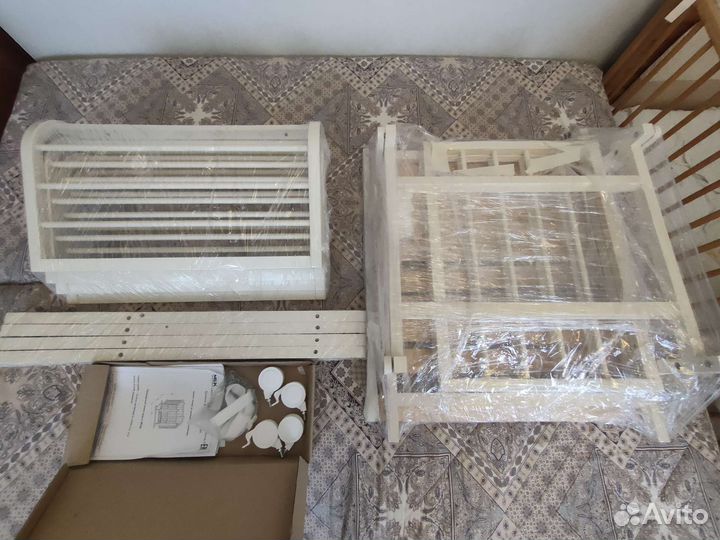 Кроватка 90*70/140*70 Можга, трансф.как Happy baby