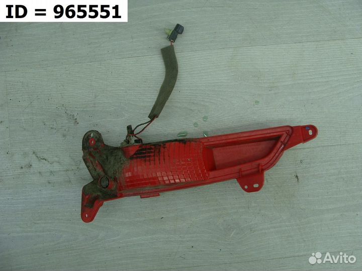 Фонарь заднего бампера левый Hyundai Creta