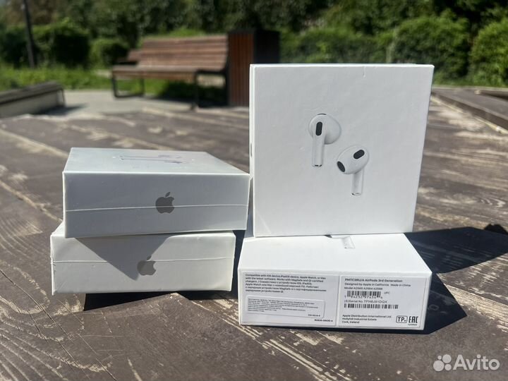 Беспроводные наушники apple airpods 3
