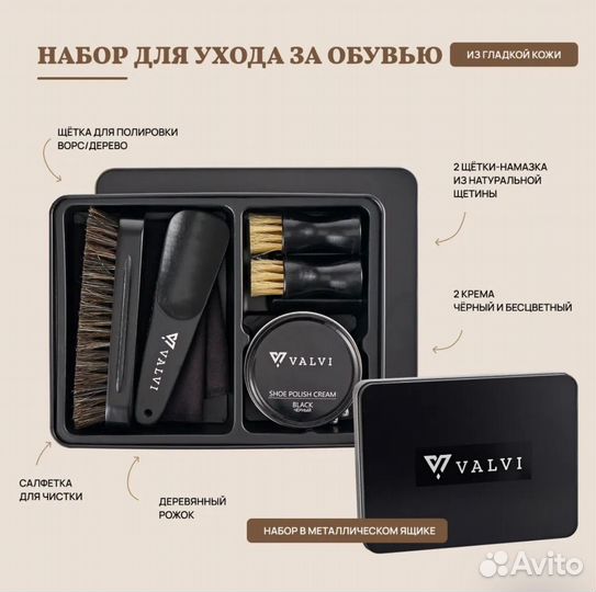 Набор для чистки обуви