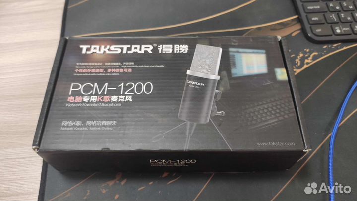 Микрофон takstar pcm 1200 разъём 3.5