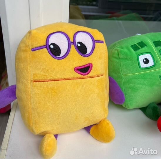 Мягкие игрушки Намбер Блокс (Numberblocks)
