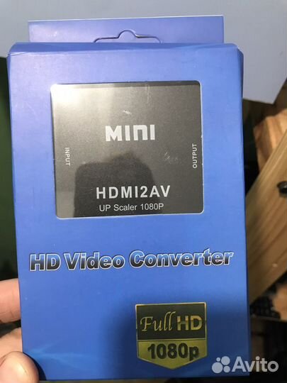 Преобразователь сигнала с hdmi на rca (тюльпаны)