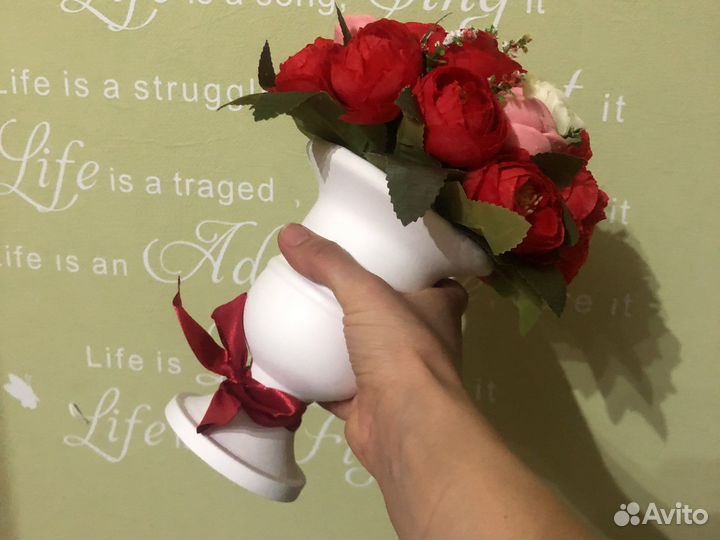 Букет цветов из мыла